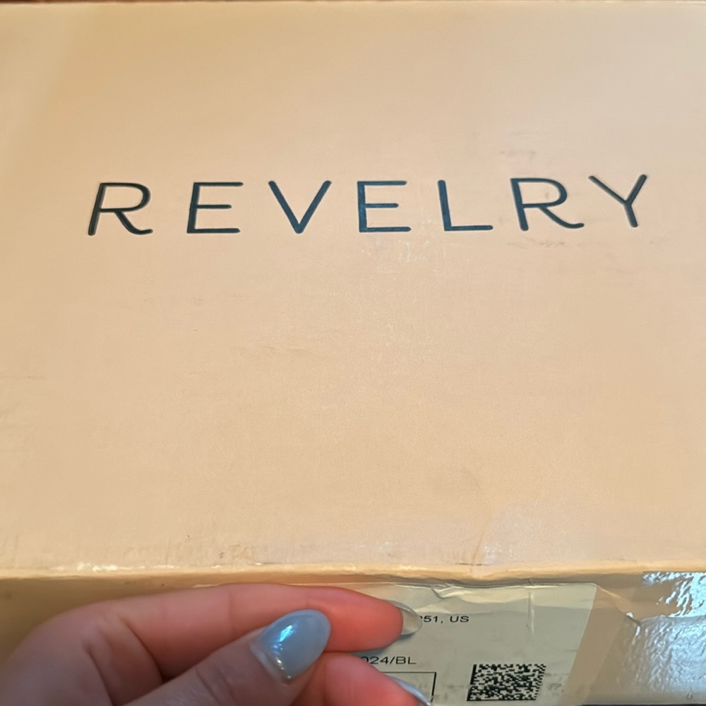 Powder blue floral (formal dress) size 2!